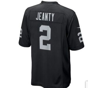 Las Vegas Raiders Black Ashton Jeanty Jersey